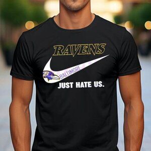 Baltimore Ravens Nike Just Hate Us 2025 Sweatshirt NFL Crewneck Fan Graphic 79